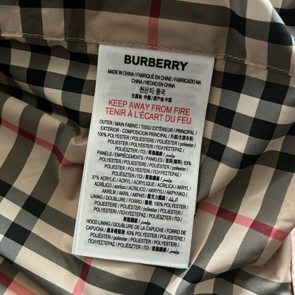 BURBERRY Calder Hooded Down Puffer Coat w/Vintage Check Lining, Sold Out, New - Picture 14 of 16